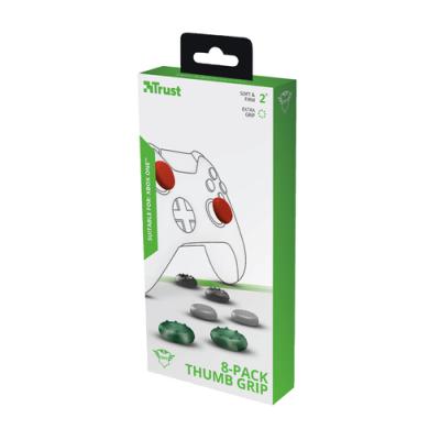 APOYOS DE PULGARES TRUST THUMB GRIPS XBOX - 8 UNIDADES DE APOYOS DE PULGARES TRUST THUMB GRIPS XBOX - 8 UNIDADES DE