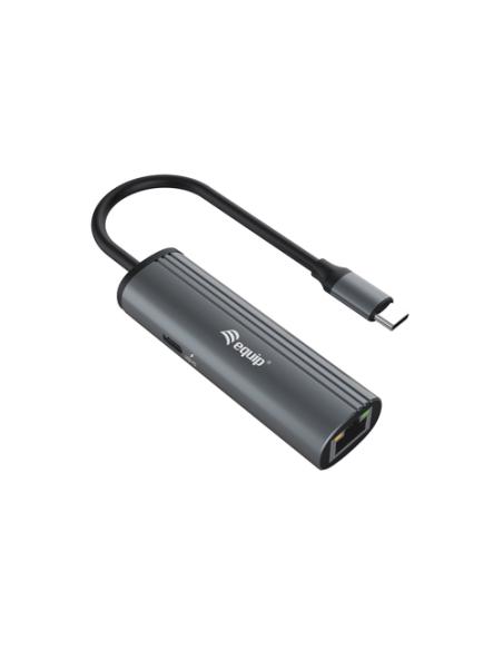ADAPTADOR USB-C A RJ45 GIGABIT EQUIP USBC PD MAX 100W WAKEONLAN ➨en