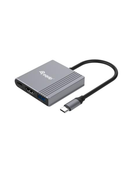 ADAPTADOR USB-C 3IN1 HDMI 4K USB-A USB-C PD 100W ➨en LolaPC.es