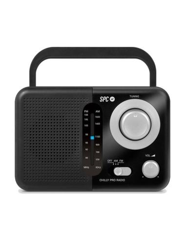 Radio Portátil SPC Valdi/ Negra ➨en LolaPC.es